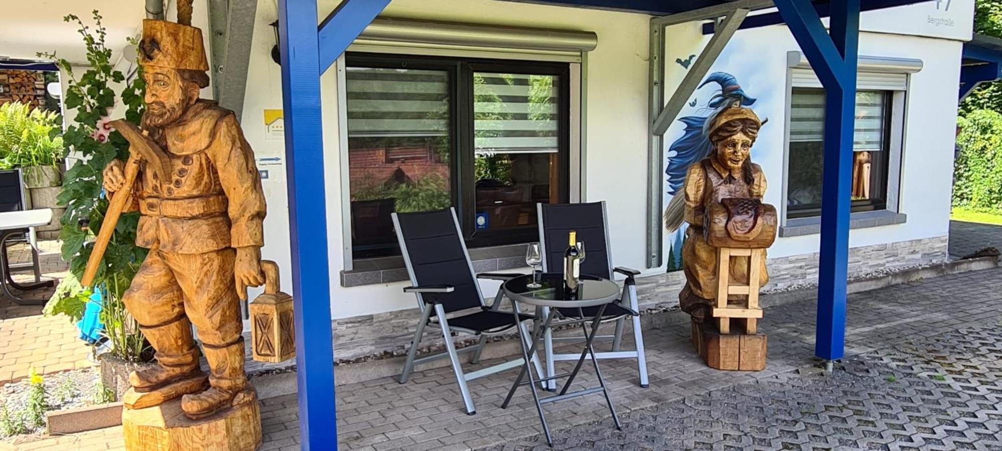 Fewo Harz Haennig 1 Wieda Esterno foto