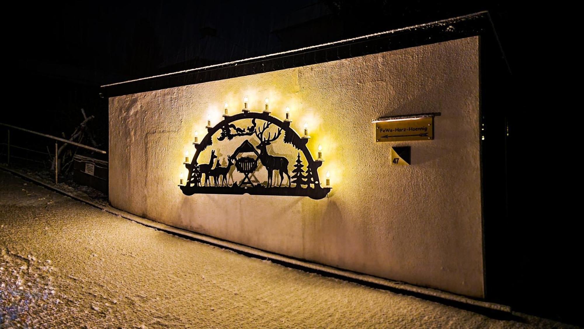 Fewo Harz Haennig 1 Wieda Esterno foto