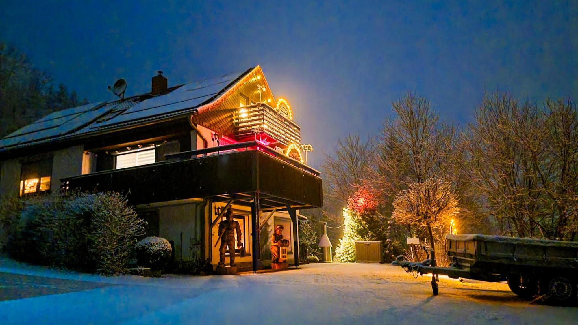 Fewo Harz Haennig 1 Wieda Esterno foto