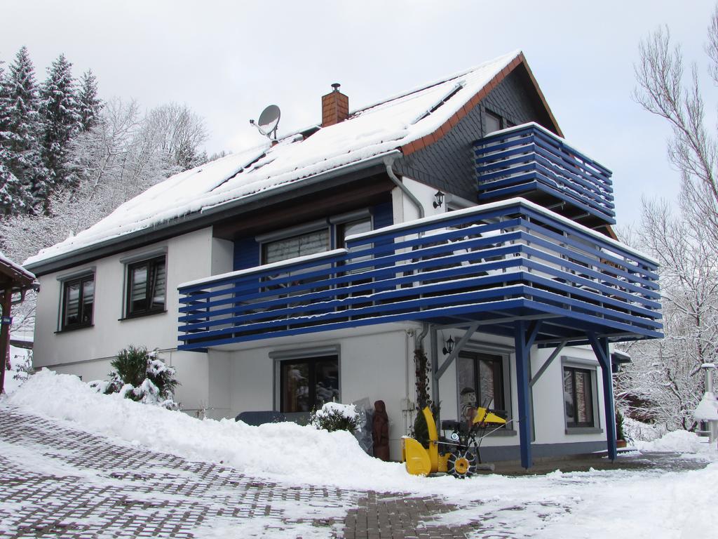 Fewo Harz Haennig 1 Wieda Esterno foto